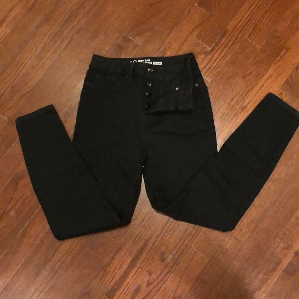 NOBO Classic Black High Rise Skinny Jeans